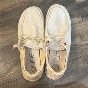 Hey Dude Light Tan Casual Shoes